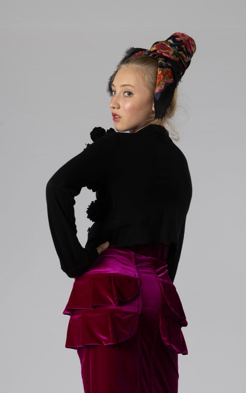 Pom Cardigan