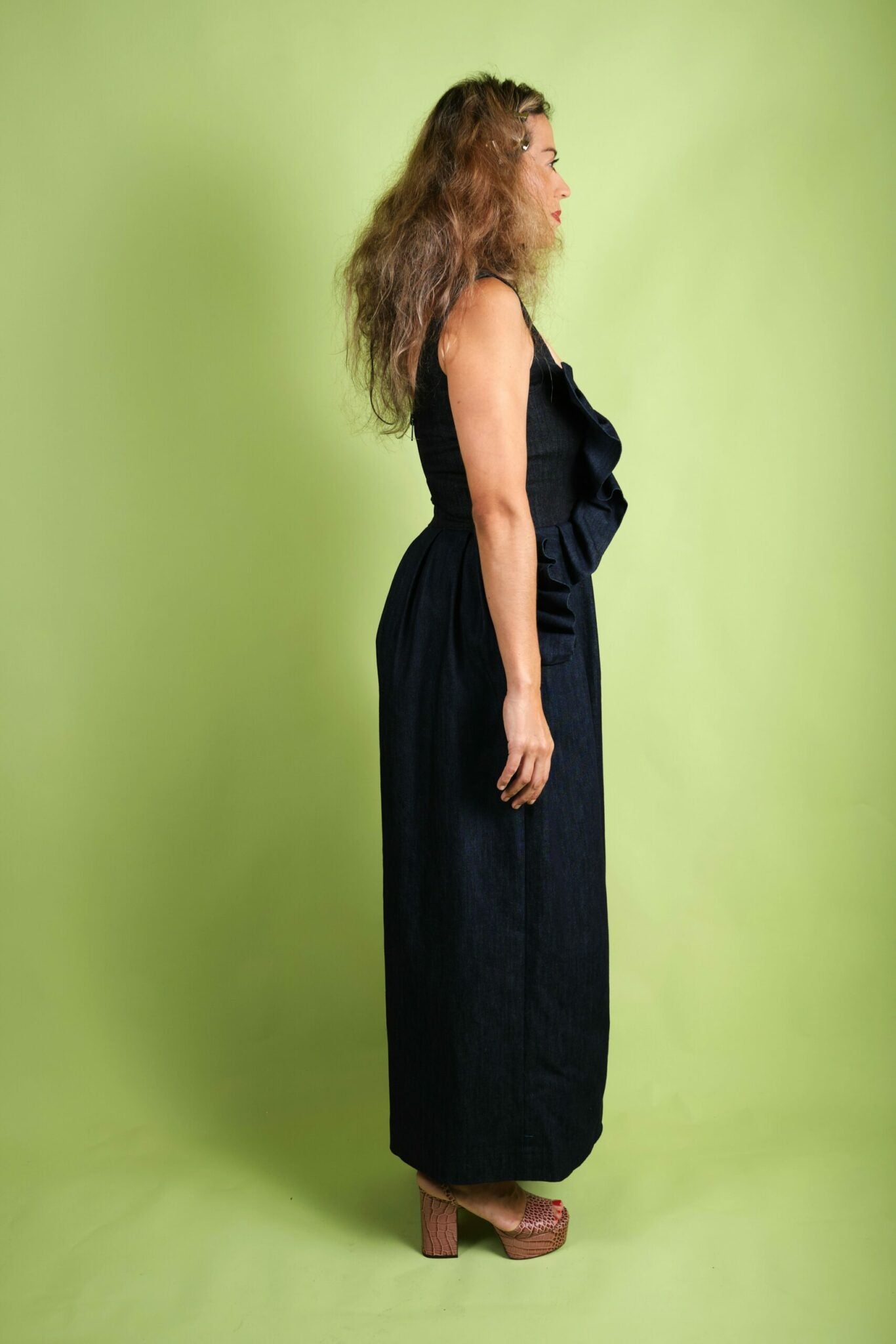 Lotus Jumpsuit | Midnight Denim