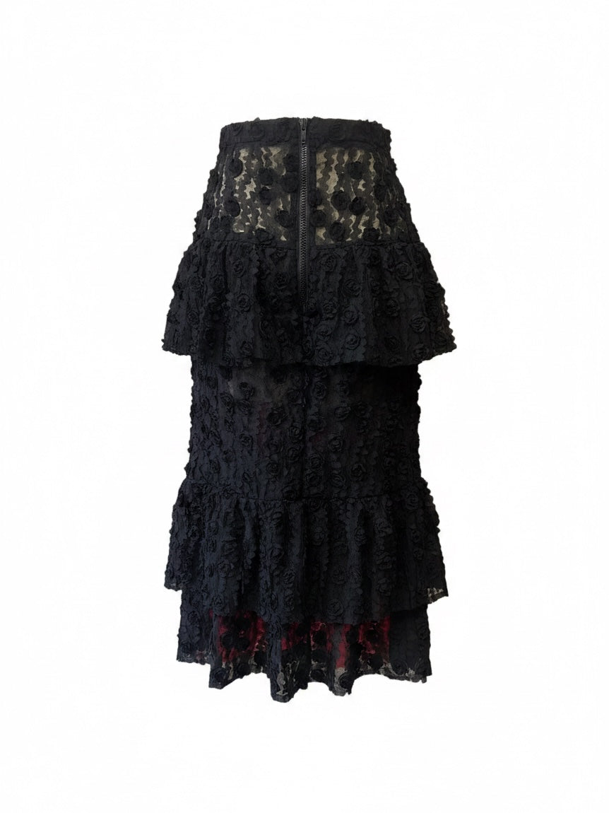 Peking Tiered Skirt